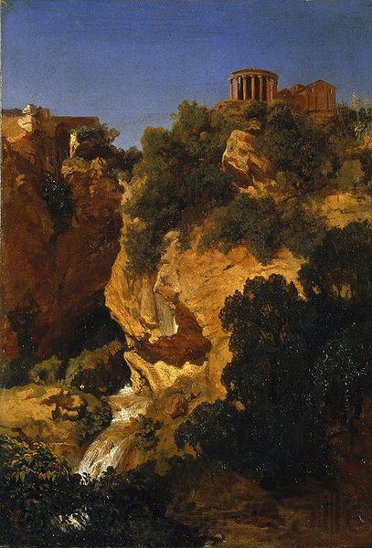 unknow artist View at Tivoli Spain oil painting art